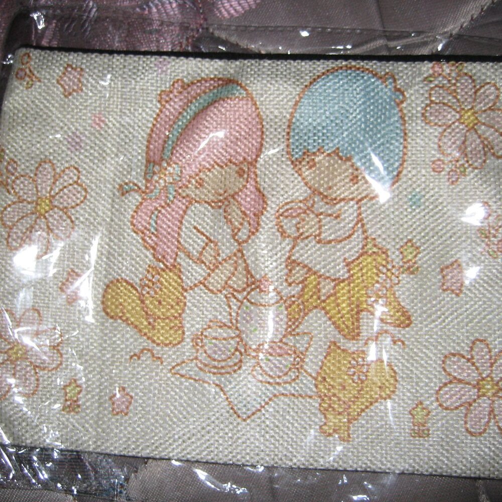 Sanrio Little Twins Star Tea Time In Woods Pouch Case Bag